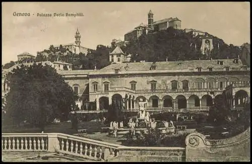 Cartoline Genua Genova (Zena) Genova Palazzo Doria Pamphili 1910