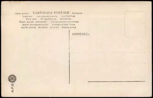 Cartoline Genua Genova (Zena) PALAZZO DORIA (INT) 1920