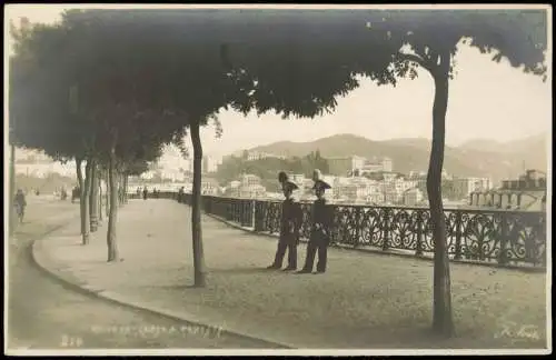 Cartoline Genua Genova (Zena) Stadtteilansicht 1920