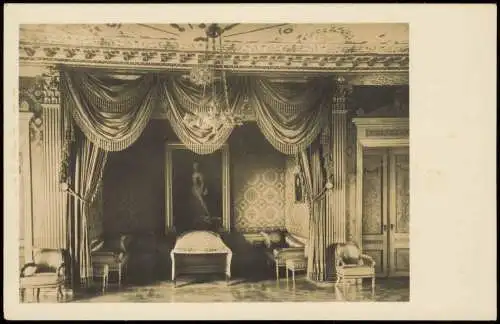 Wilhelmshöhe-Kassel Schlafzimmer Jeromes und Napoleons III. Schloss 1920