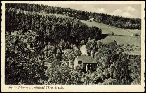 Endorf-Sundern Sauerland Sommerfrische Heinrich Schwermann 1955 Landpoststempel