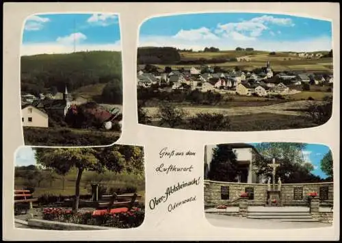 Abtsteinach Ober-Abtsteinach Odenwald (Mehrbildkarte 4 Ortsansichten) 1960