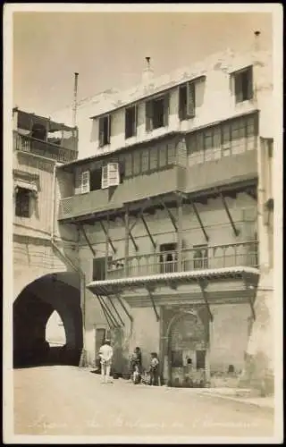 Postcard Algier دزاير Straßenpartie - Typen 1930