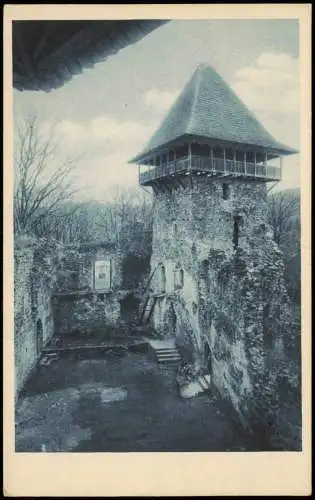 Uschhorod Ужгород (Užhorod / אונגװיר) Zřícenina hradu Nevickoe 1922