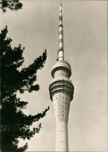 Ansichtskarte Wachwitz-Dresden Fernsehturm 1970