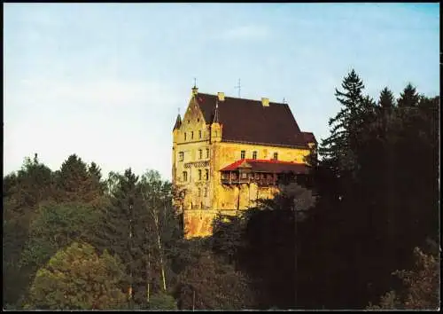 Ansichtskarte Mindelheim Schloß Mindelburg 1980