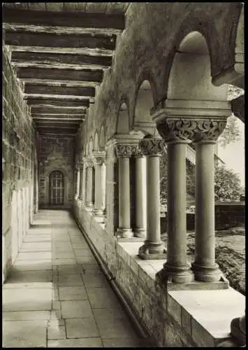 Ansichtskarte Eisenach Wartburg Erdgeschoßarkade des Palas um 1200 1978