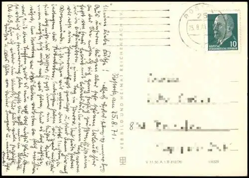 .Mecklenburg-Vorpommern GRÜSSE VON DER OSTSEE DDR Mehrbildkarte 1971/1970