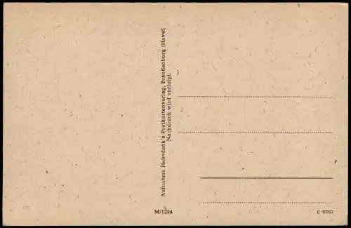 Ansichtskarte Cammer-Planebruch Schloß-Reichsschule b Belzig 1939