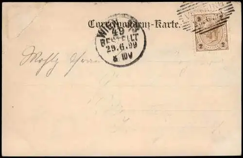 Ansichtskarte Viktring-Klagenfurt Victring Koschat's Heimat 2 Bild 1899