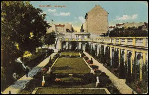 Ansichtskarte Neukölln-Berlin Rixdorf Körnerpark 1918