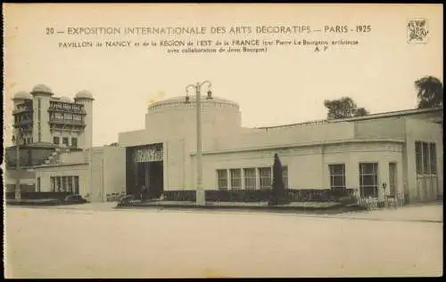 CPA Paris EXPO DES ARTS DÉCORATIFS Pavillon Nancy 1925