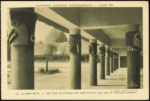 CPA Paris EXPO COLONIALE INTERNATIONALE Pavillon 1931