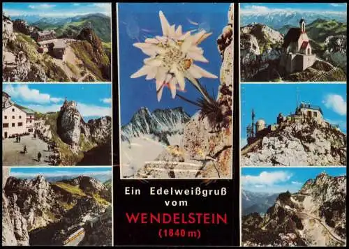 Ansichtskarte Bayrischzell Mehrbild Berghaus Edelweiß 1978