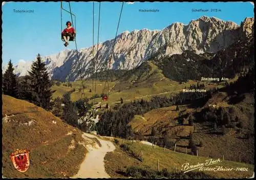 Ansichtskarte .Tirol Wilder Kaiser Sessellift 1974