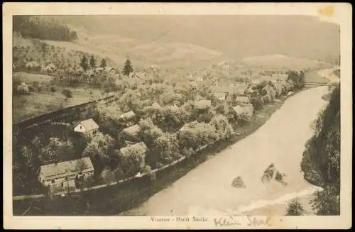 Postcard Vranov (deutsch Wranau) Wranau Malá Skála. Klein Skal 1924