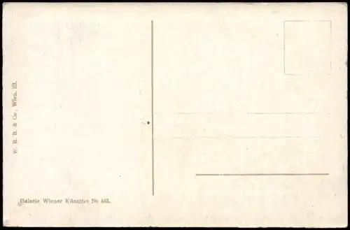 Ansichtskarte  Künstlerkarte Gemälde Art: CARL TRUPPE Abschied 1920