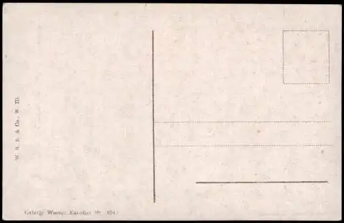 Künstlerkarte (Gemälde Kunstwerke) JOS. E. HORWARTER Mütterchen 1910