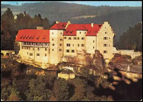 Ansichtskarte Ahorntal Burg Rabenstein Hotel und Gästehaus 1982