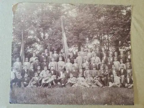 Burschenschaften / Studentenverbindungen Gruppenbild 1913 Privatfoto