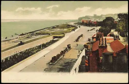 Postcard Ryde (Isle of Wight) The Esplanade 1912