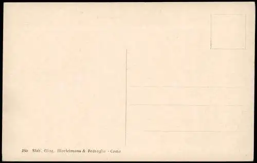 Cartoline Cernobbio Tardins de l'Hotel Villa d'Este Lac de Cöme 1913  Lombardei