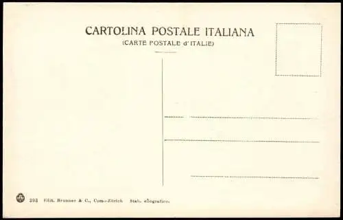 Cartoline Cernobbio Giardino della Villa d'Este. 1913  Lombardei