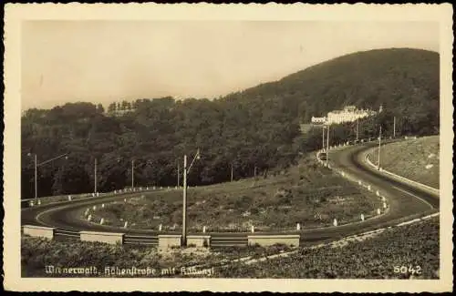 Ansichtskarte Feichtenbach-Pernitz Sanatorium Wienerwald Straße 1938