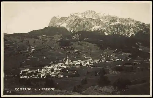 Cartoline Cortina d´Ampezzo colle TOFANE 1928  Südtirol