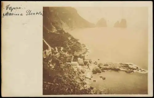 Cartoline Capri Marina Piccola 1922   Italien Italia