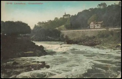 Ansichtskarte Laufenburg AG Stromschnellen 1909  Helvetia Aargau