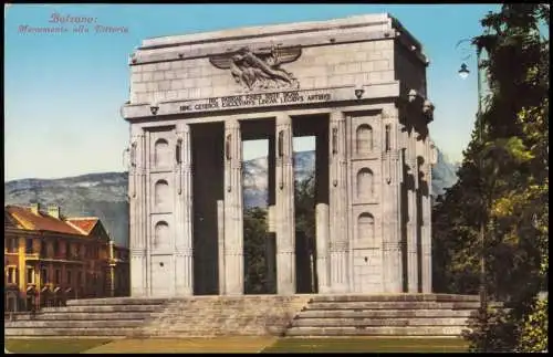 Cartoline Bozen Bolzano Monumento alla Vittoria 1930  Südtirol