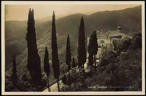 Cartoline Taggia Santuario Lampedusa 1932  Italien Italia