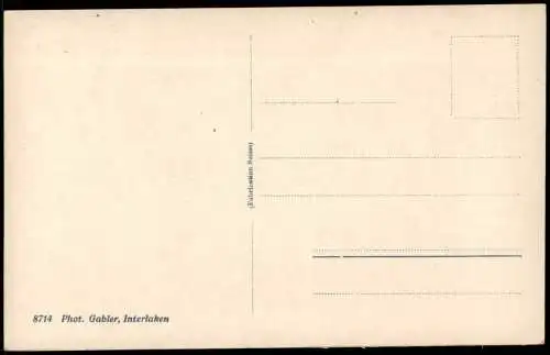 Interlaken Beatenbucht am Thunersee - Eiger, Mönch und Jungfrau 1930