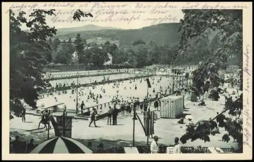 Ansichtskarte Baden (bei Wien) Strandbad 1928