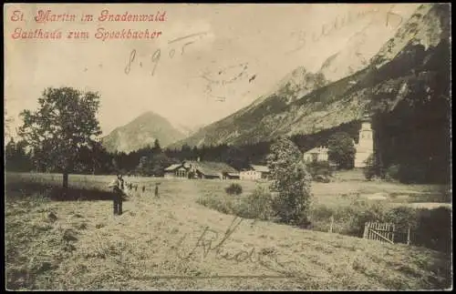 Bauer bei Sankt Martin