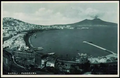 Cartoline Neapel Napoli Totale - Vesuv Vesuvio Vesuvius 1930