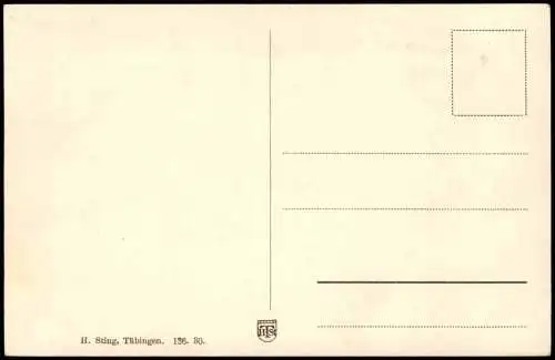 Ansichtskarte Weikersheim Schloss - Rittersaal 1926