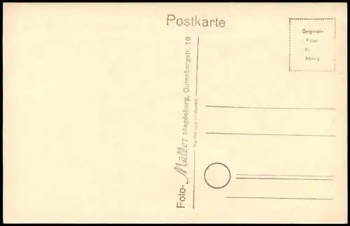 Ansichtskarte Blankenburg (Harz) Schloss - Sitzungssaal 1956