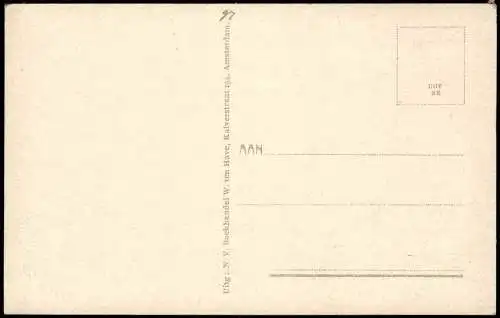 Postkaart Amsterdam Amsterdam Montelbaanstoren 1912