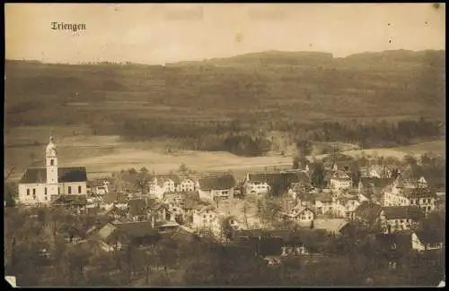 Ansichtskarte Triengen Stadtpartie 1910