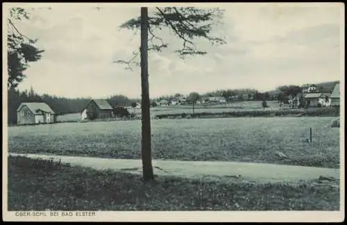 Ansichtskarte Sohl-Bad Elster Stadtpartie 1925