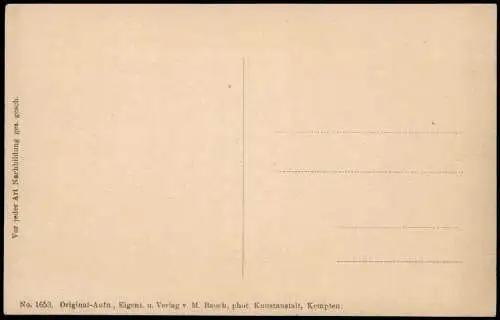 Ansichtskarte Warth Vorarlberg Stadtpartie 1912