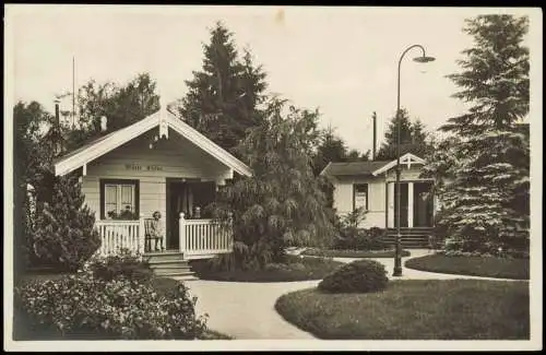 Baden-Baden Naturheilanstalt Lichtental - Holzhütten Hütte Luise 1929