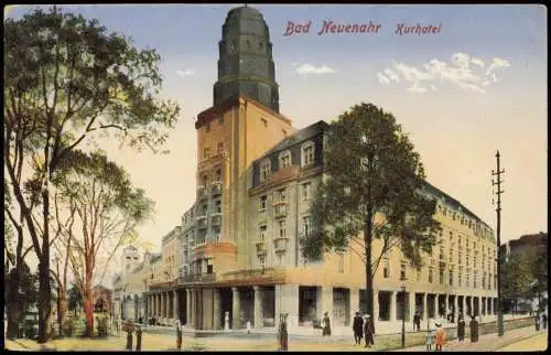 Ansichtskarte Bad Neuenahr-Bad Neuenahr-Ahrweiler Kurhotel 1918