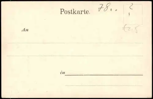 Ansichtskarte Titisee-Neustadt Hochfirst Aussichtsturm Schwarzwald 1899