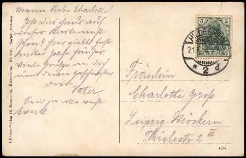Ansichtskarte Hildesheim Umgestülpter Zuckerhut.. 1914