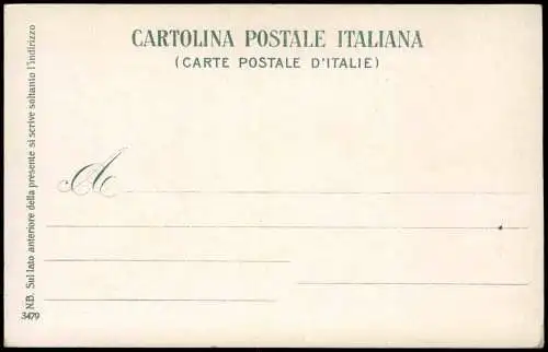 Cartolina Capri La Scala di Anacapri. 1908