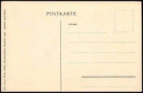 Ansichtskarte Barmen-Wuppertal Haus Molineus. Unterdörnen. 1908