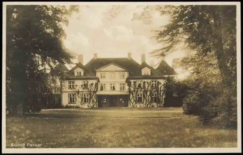 Ansichtskarte Panker (bei Lütjenburg) Herrenhaus - Fotokarte 1937